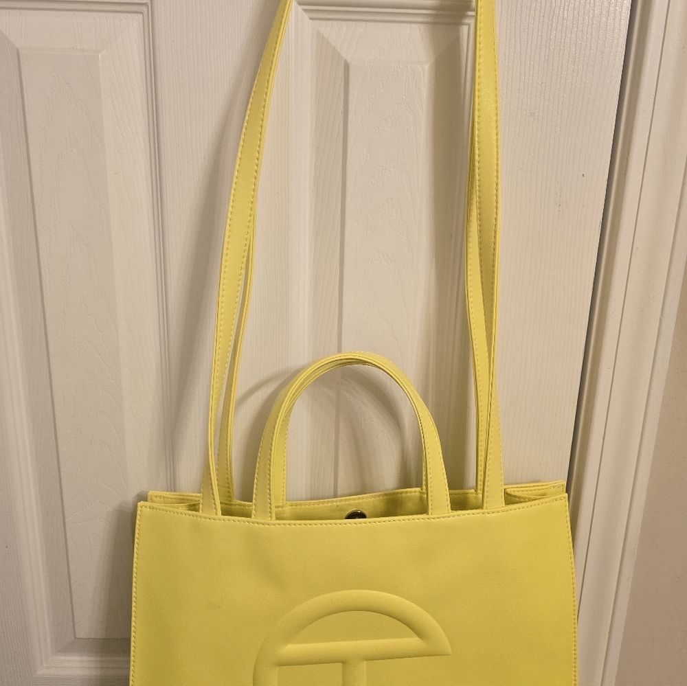 Telfar Yellow Tote Bag - Picture 7 of 9